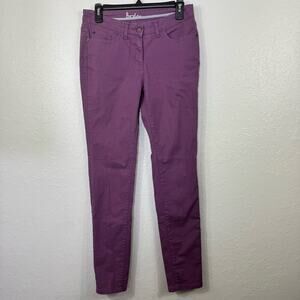 Boden jeans purple straight leg sizs 6 low rise causal jeans